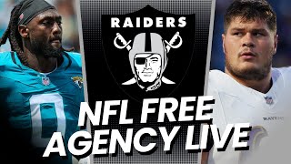 #Raiders | 🚨 LEGAL TAMPERING PERIOD 🚨 | LIVE NFL FREE AGENCY UPDATES |