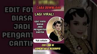 APLIKASI KEREN - EDIT FOTO JADI PENGANTIN, BUAT PRANK TEMAN !? #shorts #aplikasi #download screenshot 4