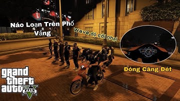 GTA V MOD #  Độ còi Nhại Cho Wave 110i Chạy Max Tốc lực trên Phố Vắng