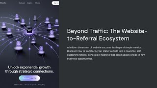 Beyond Traffic: The Website to Referral Ecosystem