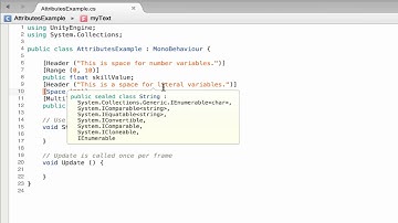 Attribute #3: Tooltip, Space and Header