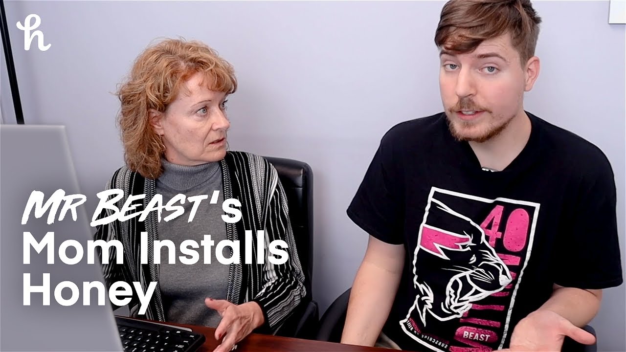 @MrBeast Installs Honey on His Mom's Computer | Save with Honey - MrBeast catches his mom shopping without Honey. 

Get Honey → http://joinhoney.co/mq94QQ

Subscribe → http://joinhoney.co/vQxZnH

About Honey:
Honey is a free b