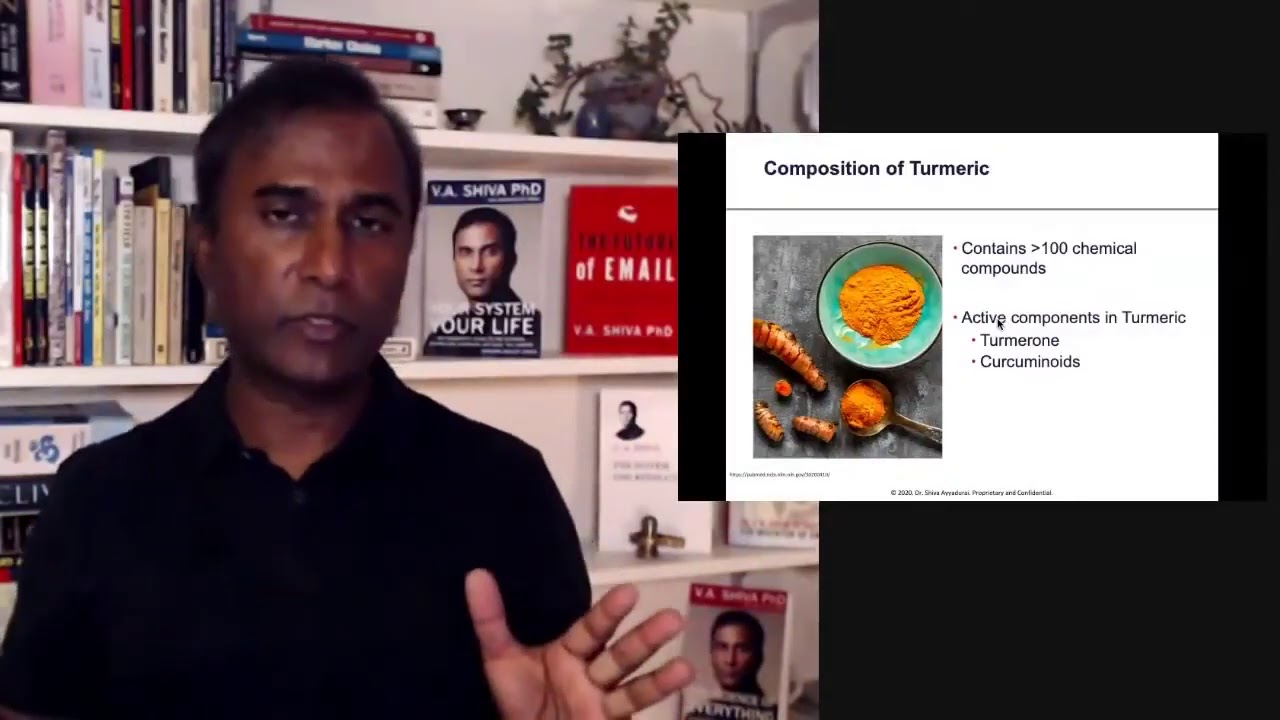 Dr SHIVA On Immune Boosting TUMERIC   A Molecular Systems Analysis