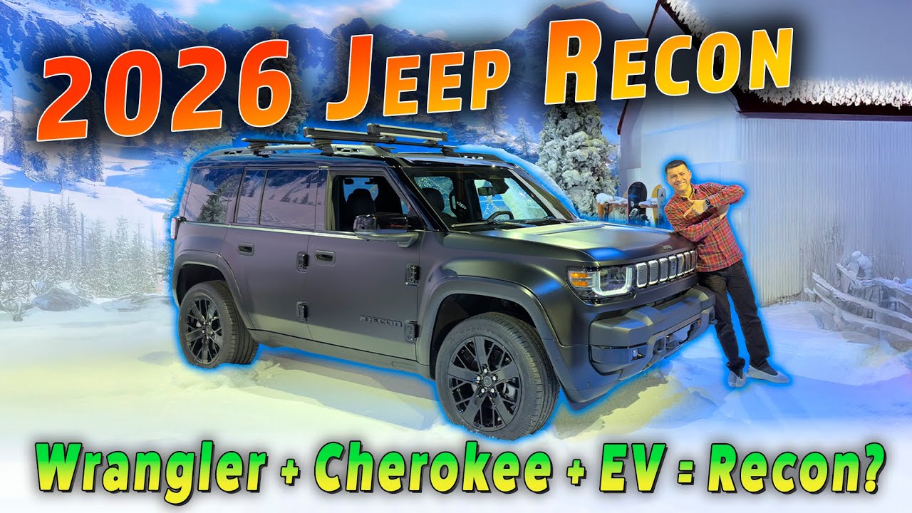 Jeep Recon EV 2026 года | Наконец-то электромобиль Jeep, способный на «джиповые штучки»