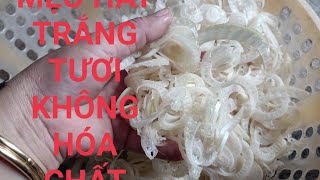 Cách Thái Thân Chuối Cây Không Bị Thâm Đen /Mẹo Hay Mà Nhiều Người Đã Bỏ Qua# Thúy Long An Vlog