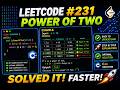 LeetCode 231 - Power of Two Explained in C++ 🚀