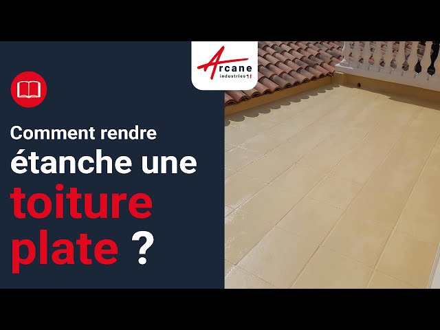 ARCAFILM ÉTANCHÉITÉ TOITURE : Revêtement élastique d'étanchéité