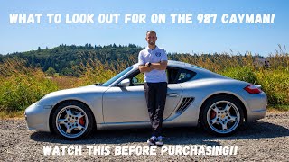 Porsche 987 Cayman... A Guide Of The Common Issues To Look For When In The Market for a 987!!