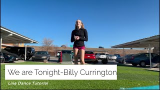 We Are Tonight- Line Dance Tutorial