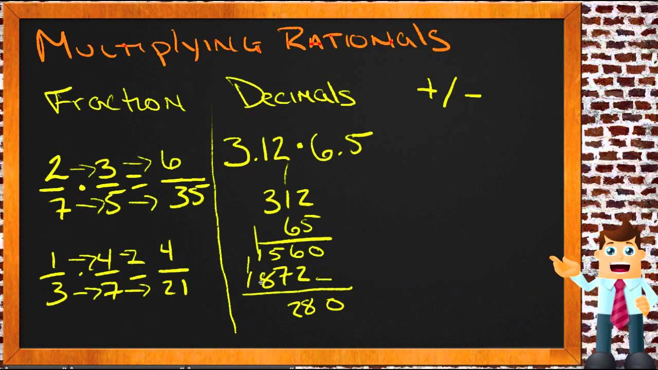 Multiplying Rationals: An Application (Algebra I) - YouTube