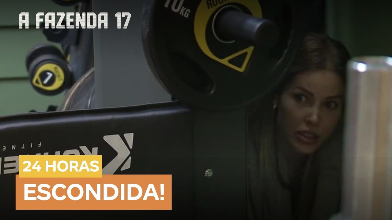 Com ajuda de Dudu, Saory se esconde para que peoas façam trato dos animais sozinhas | A Fazenda 17
