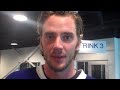Jonas Gustavsson's pre-game meal of choice