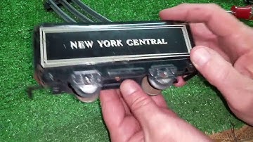 MARX TIN LITHO / EASY REPLACEMENT /  TAB & SLOT COUPLER