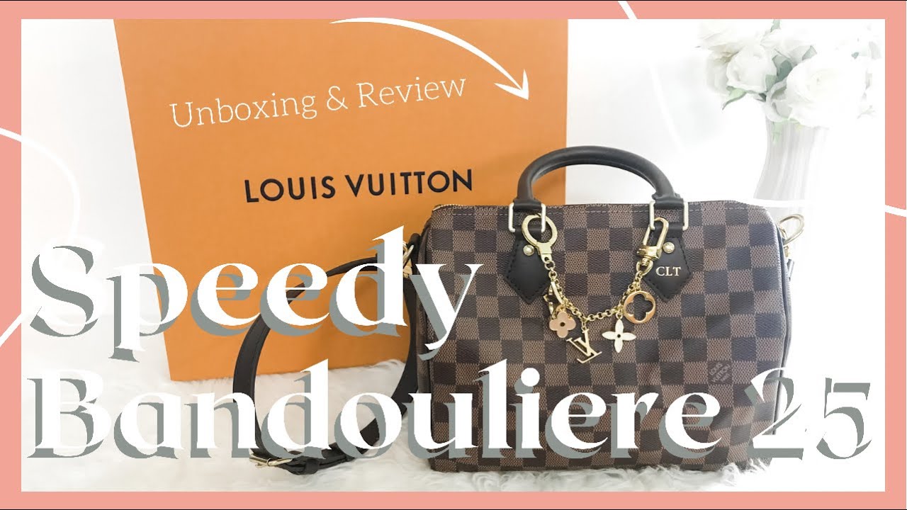 Louis Vuitton Unboxing: Speedy Bandouliere 25, Microchip