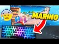 MARINO HA COMPRATO LA TASTIERA CHE FA VINCERE OGNI PARTITA SU FORTNITE!