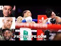 FIGHTERS REACT TO GERVONTA DAVIS KNOCKING OUT LEO SANTA CRUZ: SPENCE, MCGREGOR, CRAWFORD, & MORE