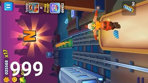 Subway Princess Runner - Gameplay Walkthrough Tutorial Score 47,209 All Mobile Game (Android, iOs)