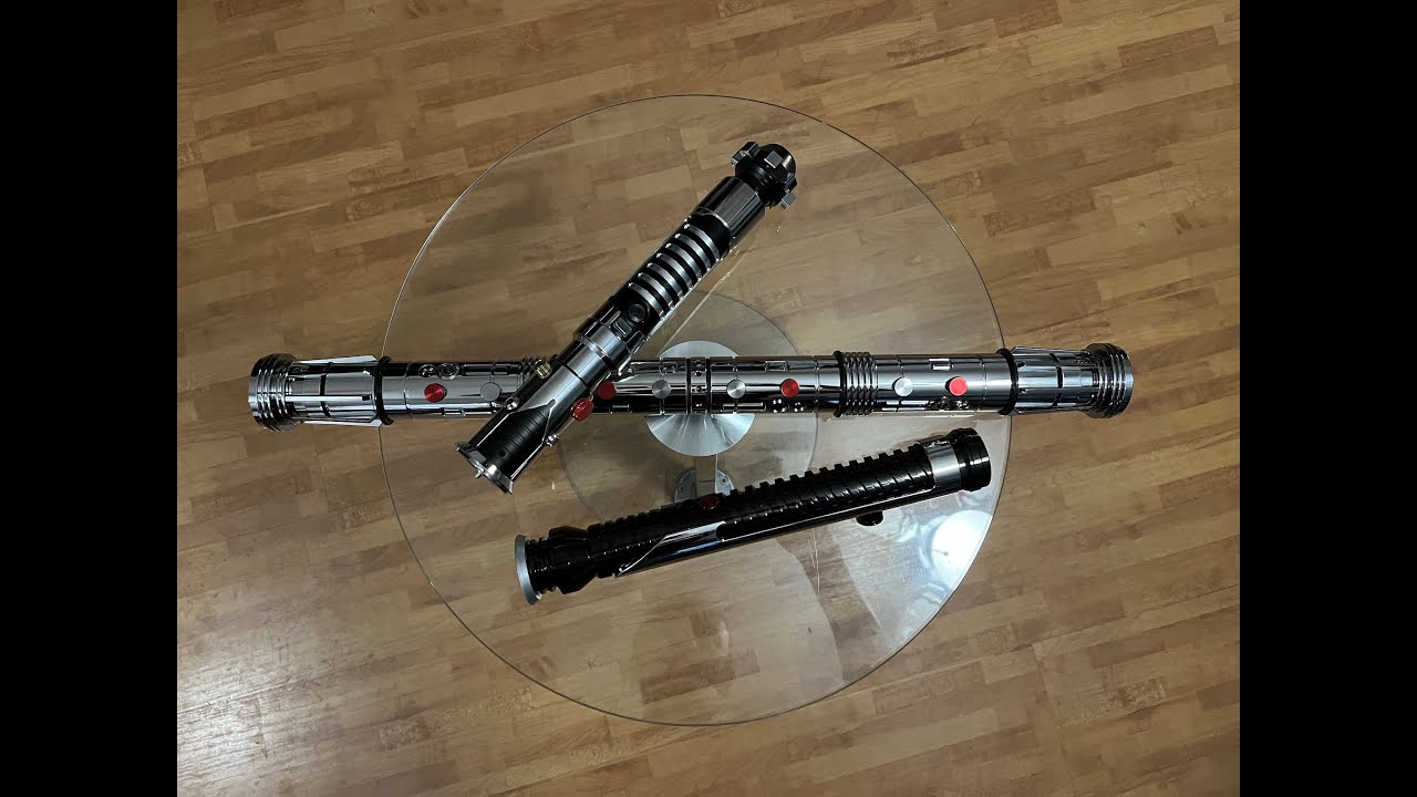 LGT Darth Maul lightsaber. DM 1 from Padawan Outpost. - YouTube