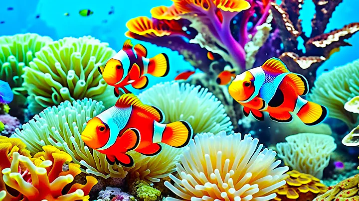 The Best 4K Aquarium - Explore the Stunning World of Sea Jellyfish and Beautiful Coral Reef Fish. #8