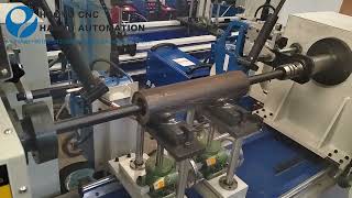 Conveyor roller automatic welding machine