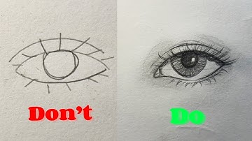 “Don’t VS Do | How to Draw Eyelashes || Drawing Tutorial” 👁️✨
