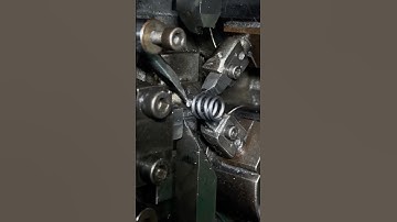 Process of making double hook spring- Good tools and machinery make work easy