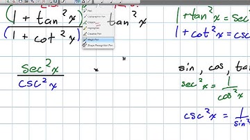 Trig Identities (Grade 11 University Lesson 5.5 4 21 13)