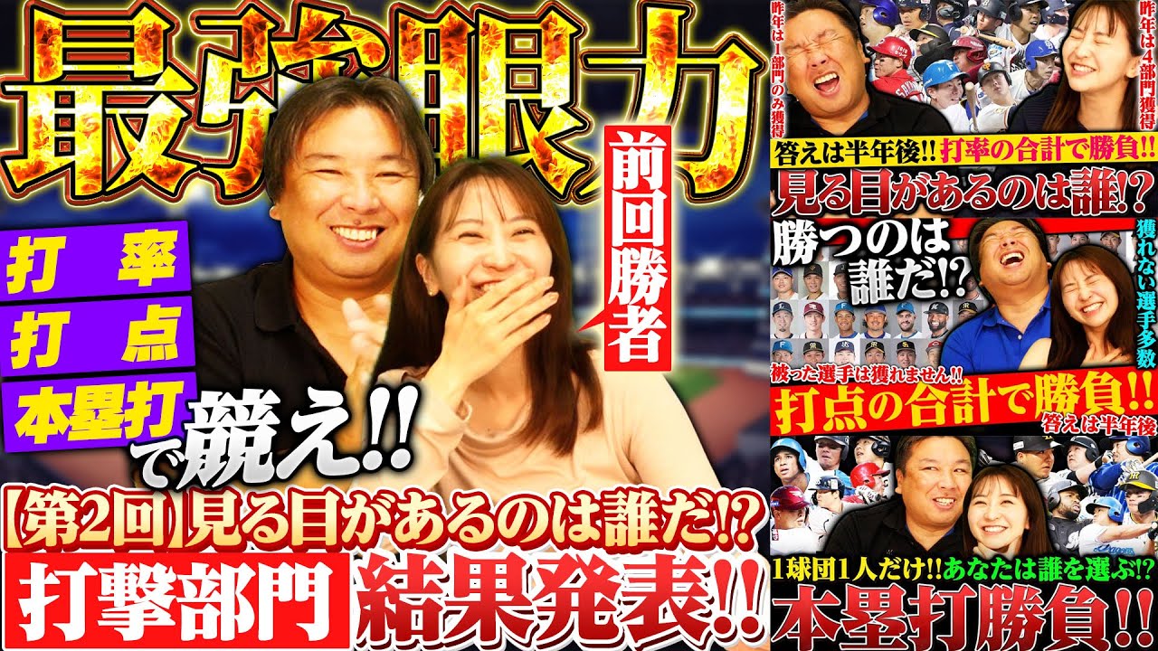 最強野手を見極めろ‼︎】外国人の選択が勝敗を分ける⁉︎『中田翔に期待 