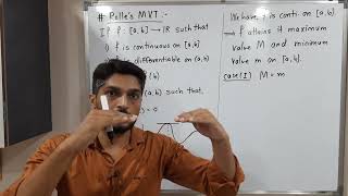 Rolle's Mean Value Theorem | Proof