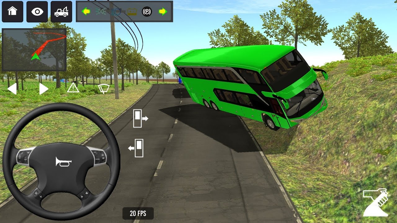 😭🔥Bus simulator indonesia l 🔍 New euro coach bus simulator indonesia ll 