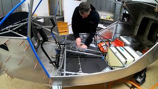 RANS S-21 (066) Under seat sound deadening and final install of under seat components