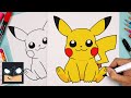 How To Draw Pikachu | Pokemon (for BEGINNERS)
