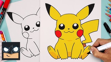 How To Draw Pikachu | Pokemon (for BEGINNERS)