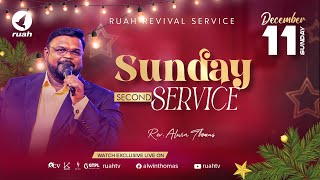 🔴🅻🅸🆅🅴 - Sunday Service | 2nd Service | 11 December 2022 | #ruahtv #onlinechurch