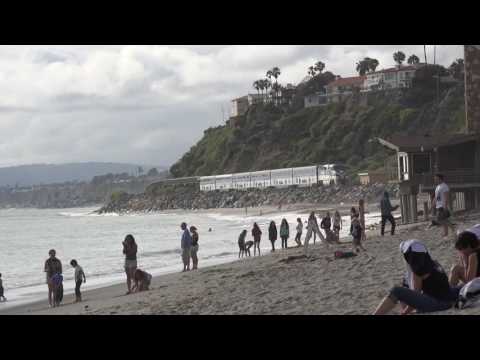 Amtrak in San Clemente Beach - 6/11/16