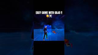 EASY GAME WITH GOJO !! 🫨☠️