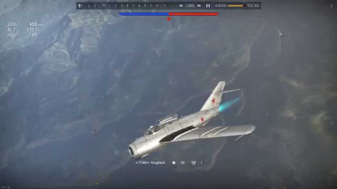 War Thunder: "Best MiG 17 shot i ever hit?!"