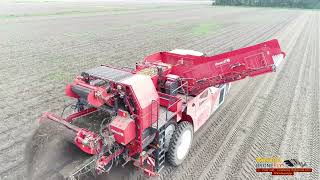 Dewulf 2 Rijige Aardappelrooimachine Bij Ferwert