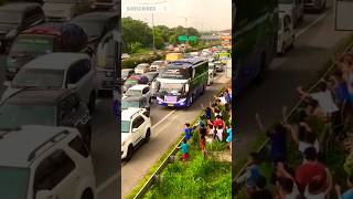 bus telolet basuri v3 bocil berburu telolet di tol 😂😂 #viral #basuri #shorts