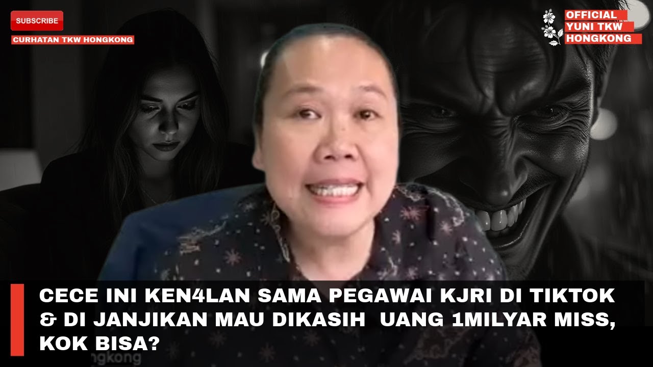 CECE INI KEN4LAN SAMA PEGAWAI KJRI DI TIKTOK & DI JANJIKAN MAU DIKASIH  UANG 1MILYAR MISS, KOK BISA?