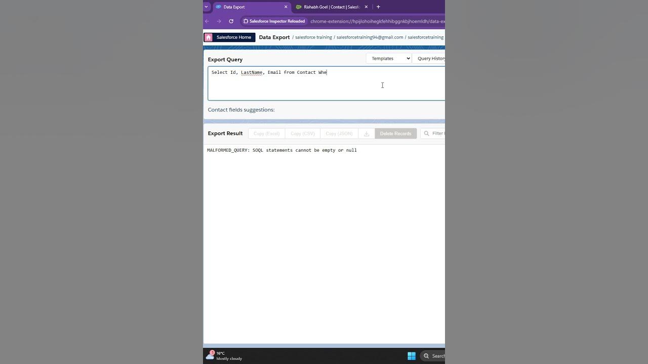 Soql queries question 44 salesforce tutorial salesforce soql