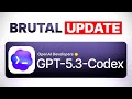 New ChatGPT 5.3 Codex Update Is INSANE!