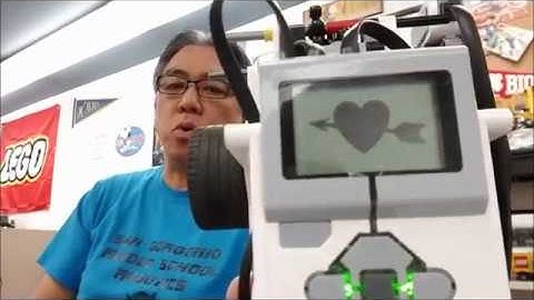 "LEGO Mindstorms EV3 How To Put Images & Text On Your Brick Screen"