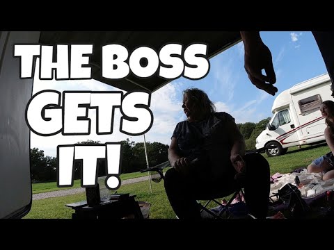 The Boss Gets It! | Large Bottle of COLD WATER Over Jan's HEAD #vanlife