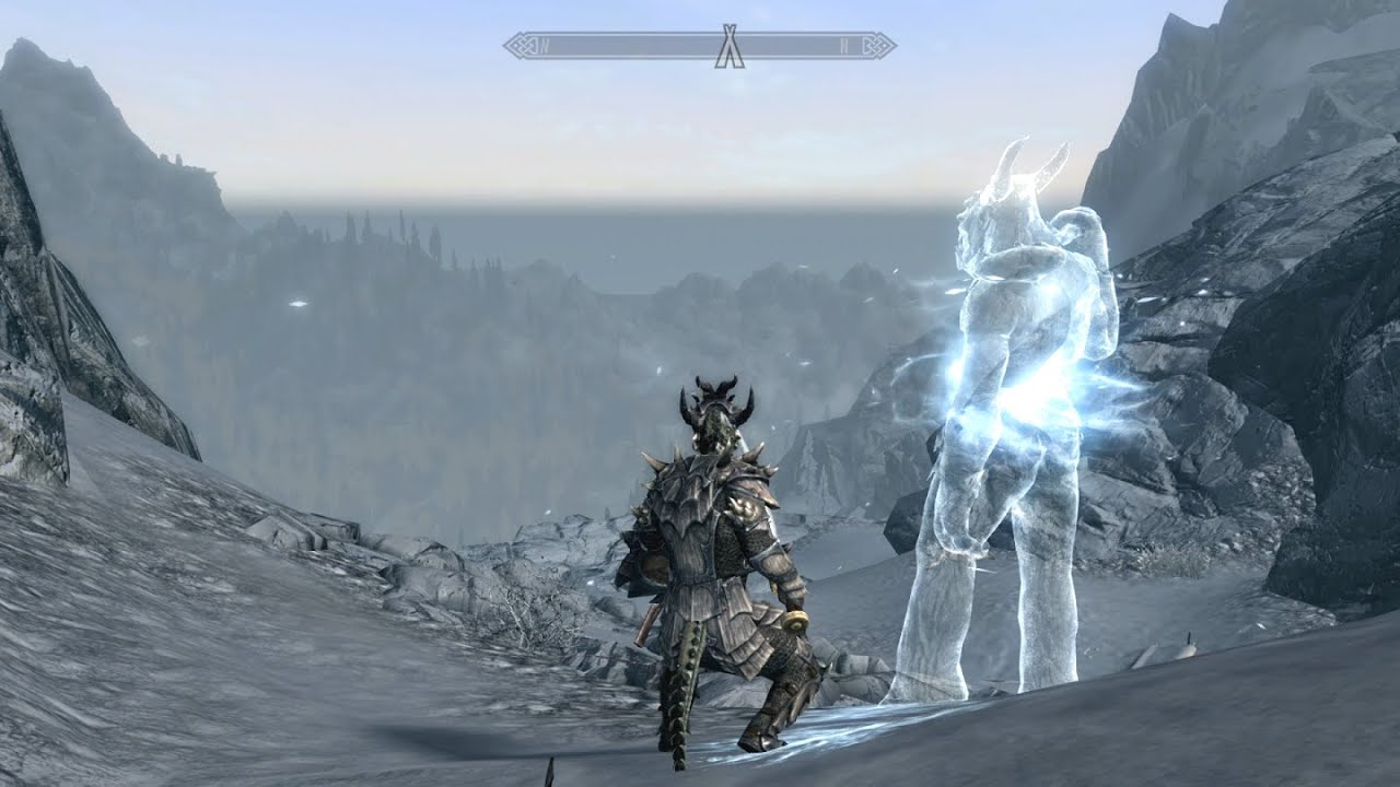 Skyrim 黒檀の戦士vsカースターグ Youtube