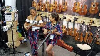 Utah Ukulele Festival 2017 NAMM Performance, Honoka & Azita - Misirlou