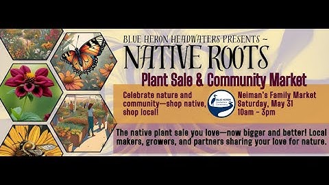 Native Roots, Plant Sale & Community Market 2025 full promo