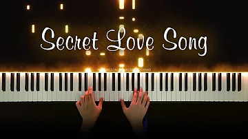 Little Mix - Secret Love Song ft. Jason Derulo | Piano Cover with Strings (with PIANO SHEET)