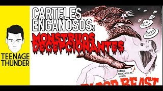 Carteles Engañosos: Monstruos Decepcionantes