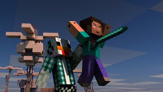 Vũ Liz Gà Sinh Tồn Vs. HeroBrine !!!